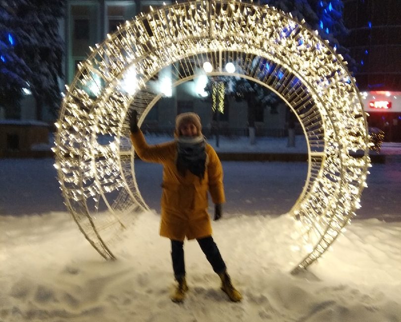 В зимних сумерках