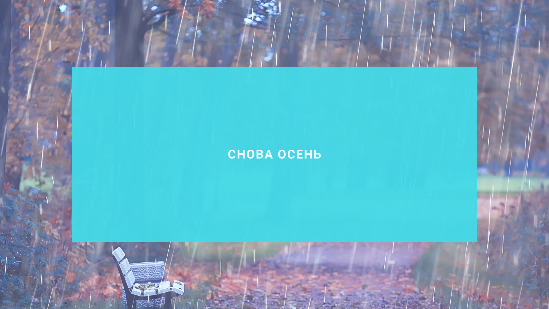 Снова осень